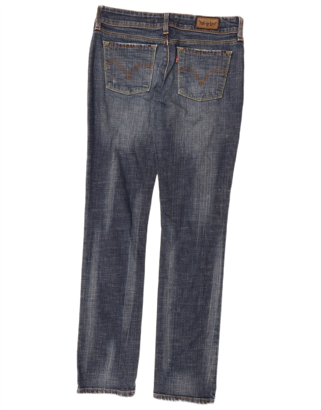 Levi's Uomo 571 Jeans Slim W31 L34 Cotone Blu