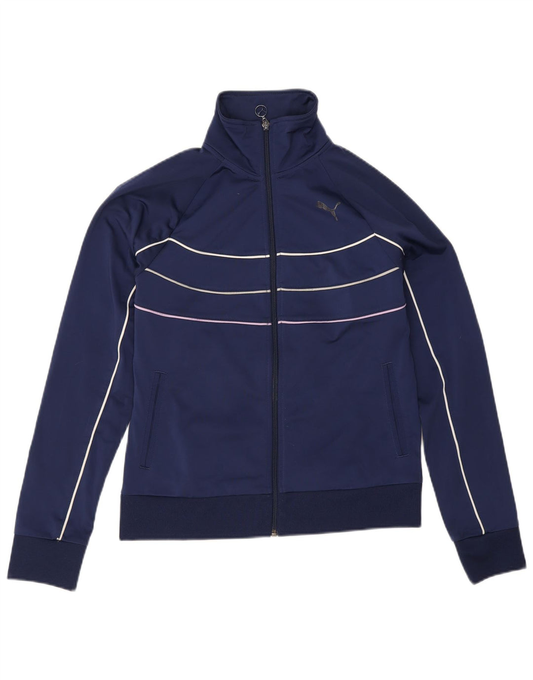 Giacca da tuta da donna Puma UK 14 Large Blu Navy