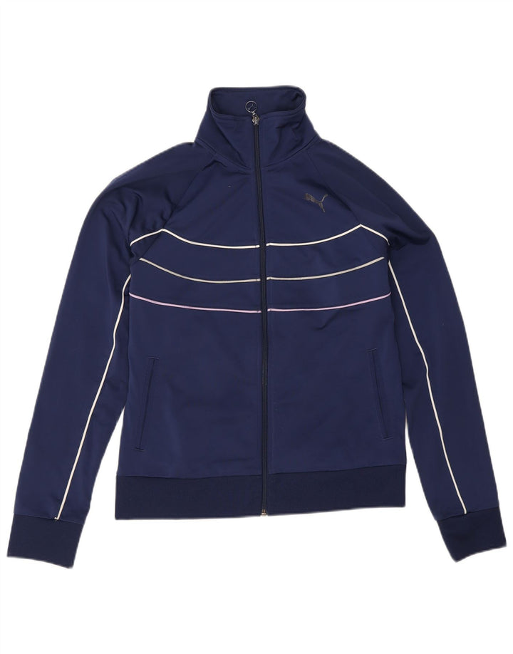 Giacca da tuta da donna Puma UK 14 Large Blu Navy