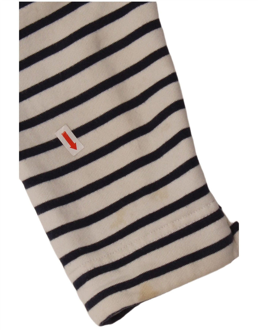 Crew Clothing Felpa da donna Maglione UK 12 Medium Navy Blue Striped
