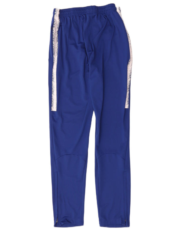 Nike Womens Chelsea FC Tracksuit Trousers UK 14 Medium Blue Colourblock