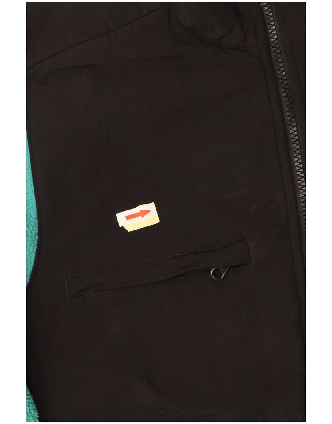 THE NORTH FACE Giacca in pile da uomo UK 36 Piccolo color turchese