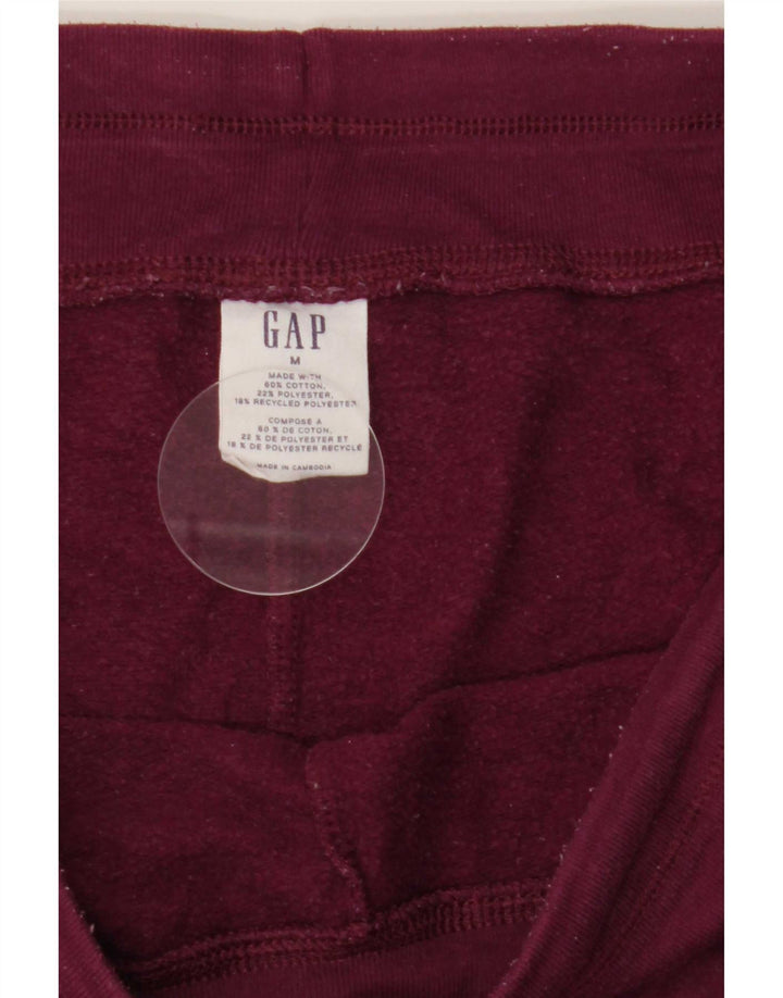 Gap Pantaloni da tuta da uomo con grafica Joggers Cotone medio bordeaux