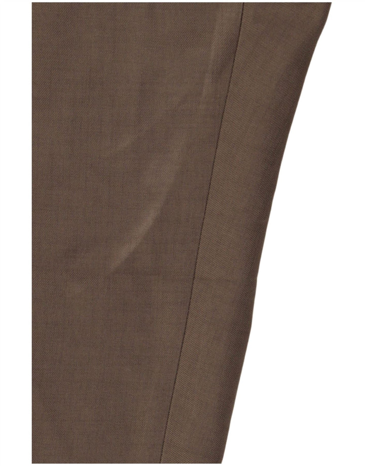 Pantaloni casual con pegging Marks & Spencer da uomo St. Michael W38 L29 Marrone