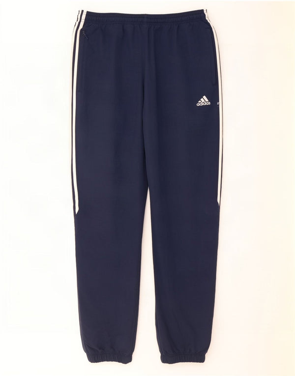 Pantaloni da tuta da uomo Adidas Joggers XL blu navy poliestere