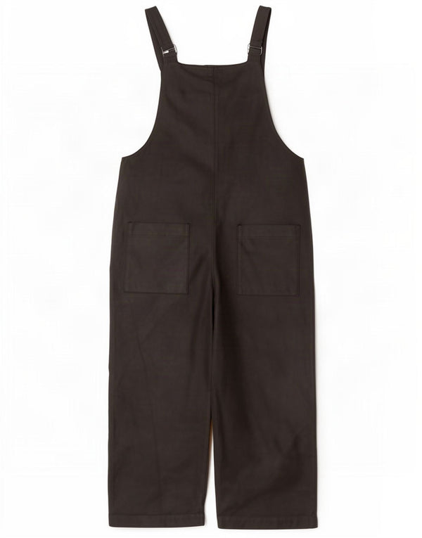 Pantaloni Zara da donna in ecopelle salopette media W38 L23 poliestere nero