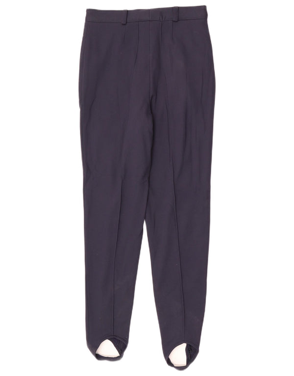 Pantaloni casual con staffa da donna Fila IT 44 medio W28 L30 blu navy acrilico