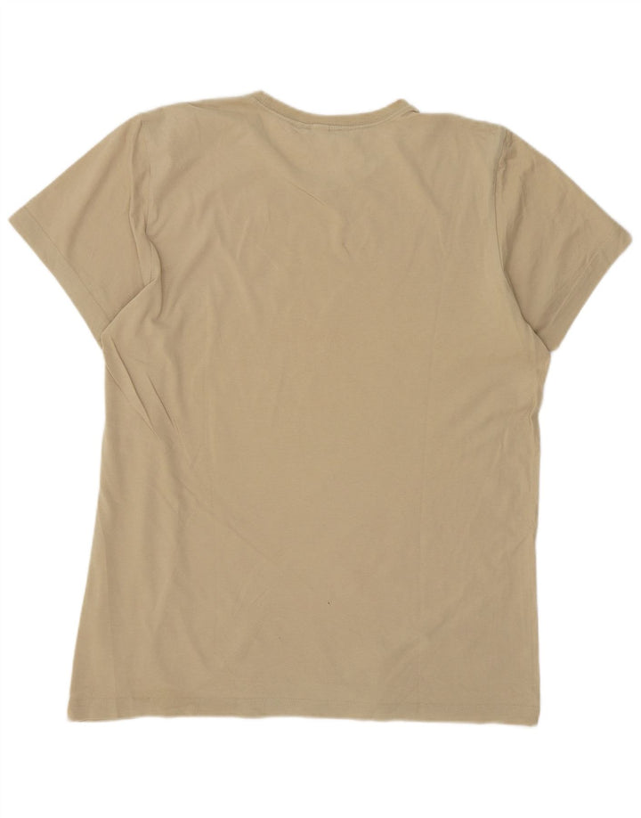 Maglietta grafica da uomo Adidas Top grande beige