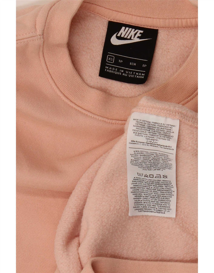 Felpa Nike Uomo Maglia XS Rosa Cotone