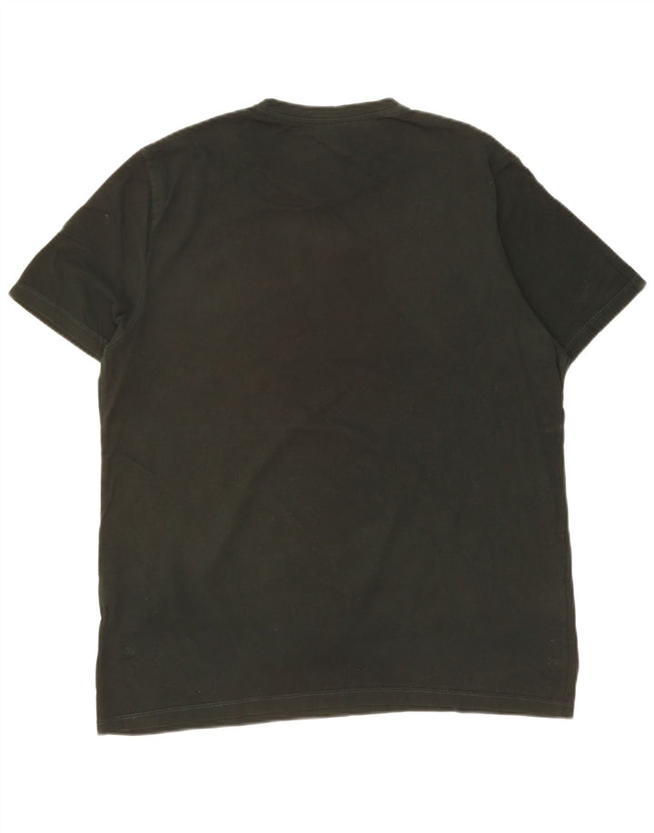 ALL SAINTS Mens T-Shirt Top 2XL Green Cotton
