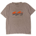 T-shirt grafica Billabong da uomo Core Fit XL in cotone grigio