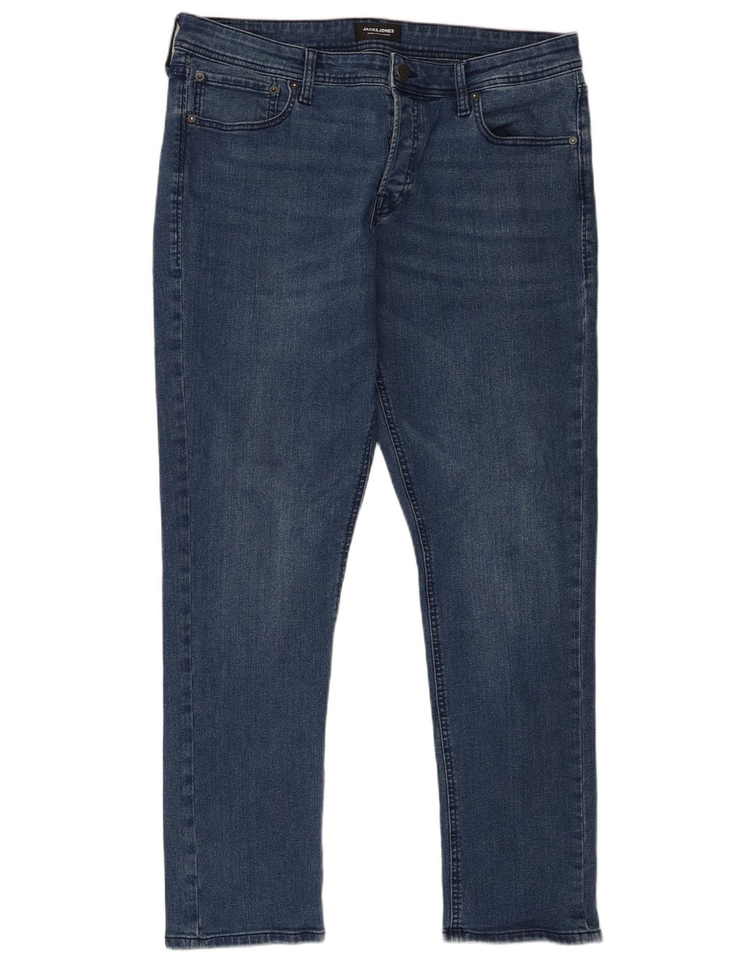 Jeans slim da uomo Jack & Jones W36 L32 cotone blu