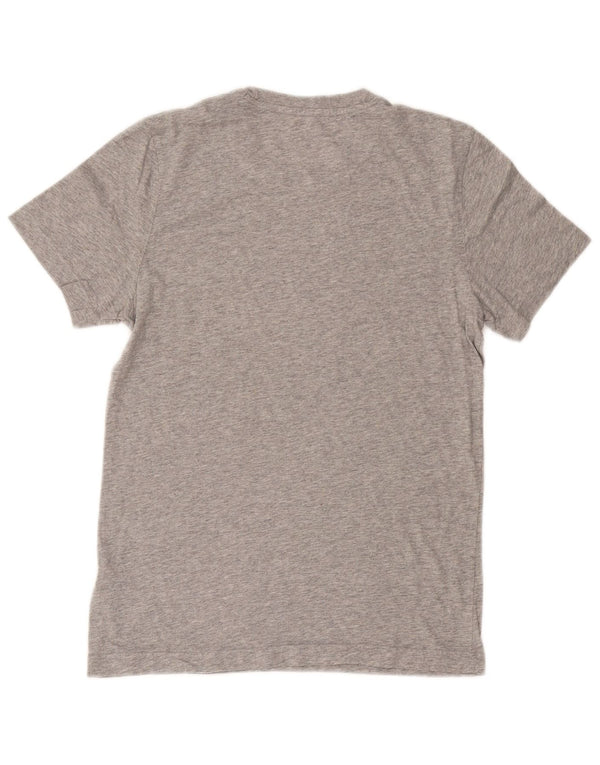 T-shirt da uomo REEBOK Top XS in cotone chiazzato grigio