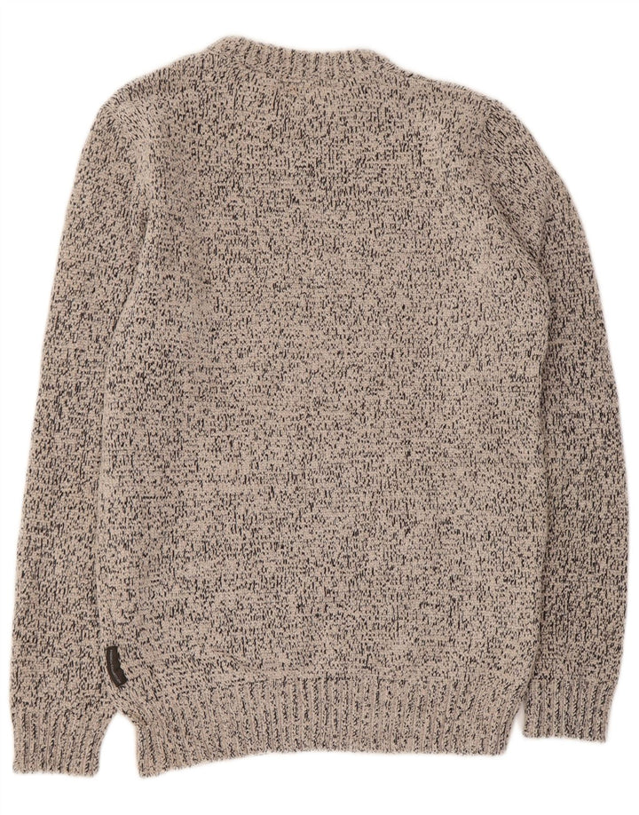 FRENCH CONNECTION Maglione da donna con scollo a barca UK 14 Grigio medio