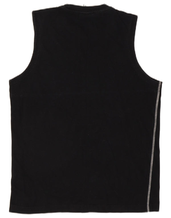 Canotta da uomo Champion grande in cotone nero