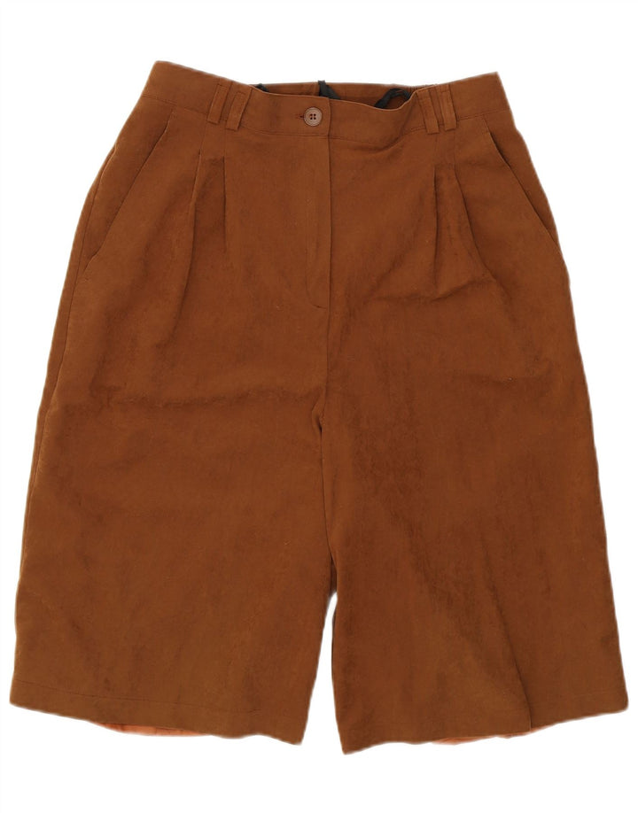 VERSE Womens Pegged Bermuda Shorts IT 42 Medium W28 Brown