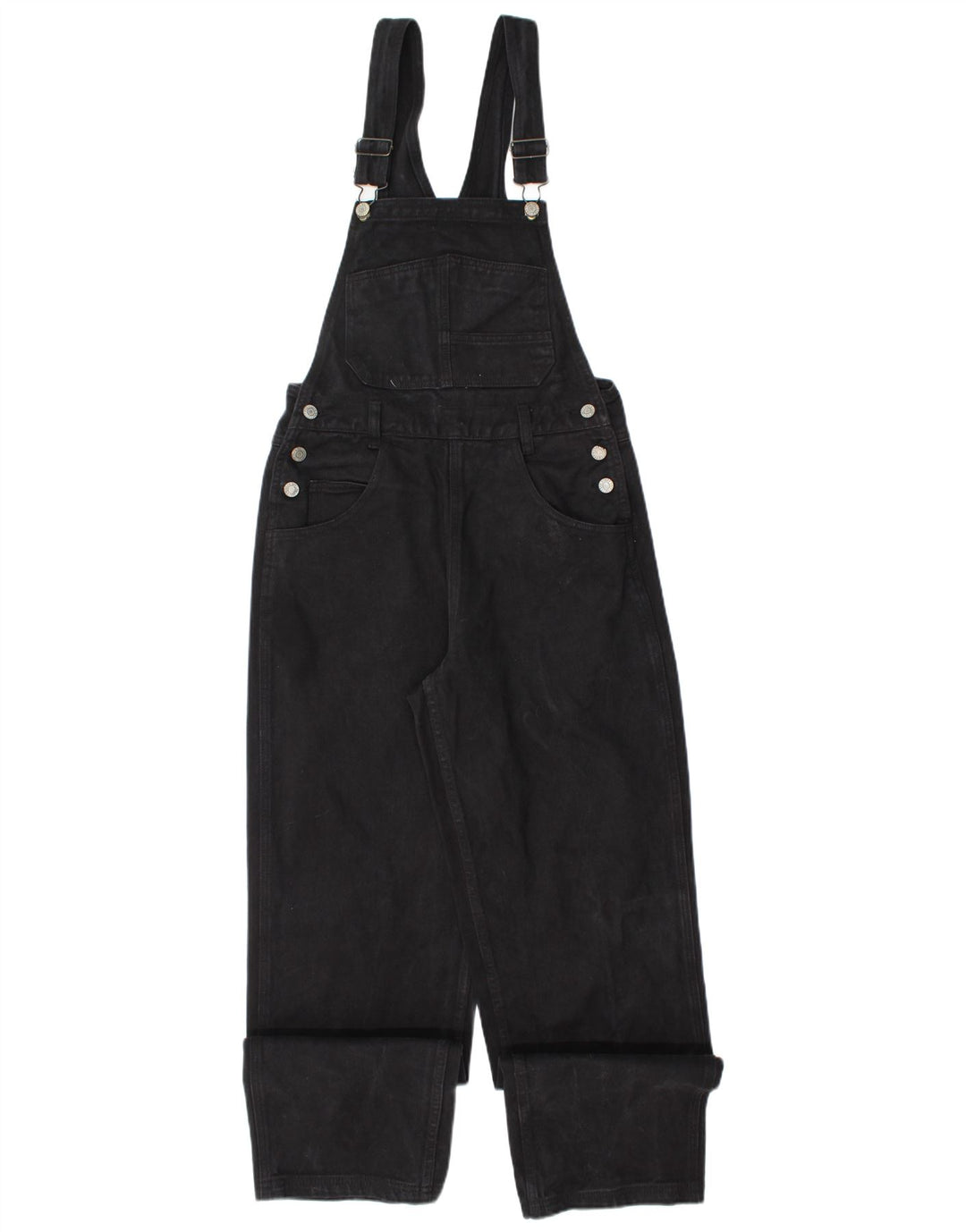 J.Galt Salopette da donna Jeans dritti Small W30 L31 Cotone nero