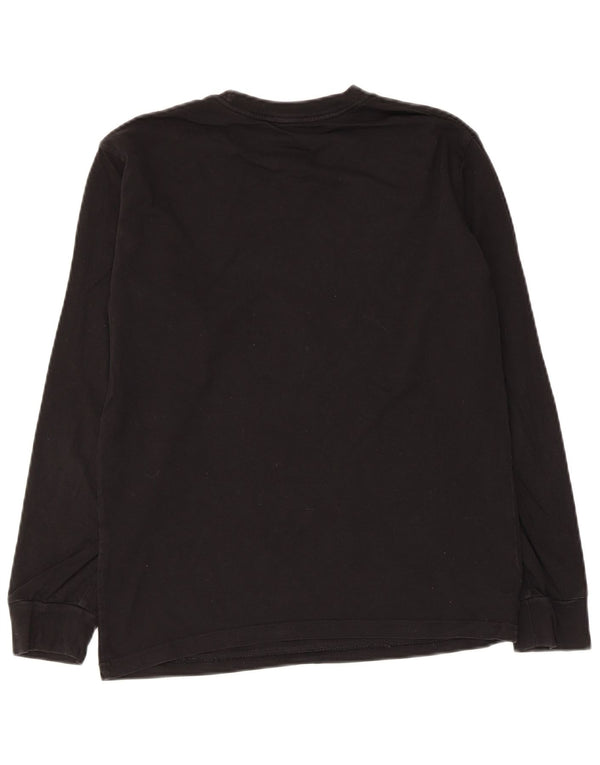 Maglia da uomo Vans Classic Fit a maniche lunghe piccola in cotone nero