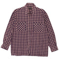 Camicia da uomo in flanella Rosengarten taglia 41/42 grande cotone a quadri blu