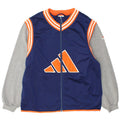 Giacca da tuta da uomo Adidas UK 40/42 Medium Blu Navy Colourblock