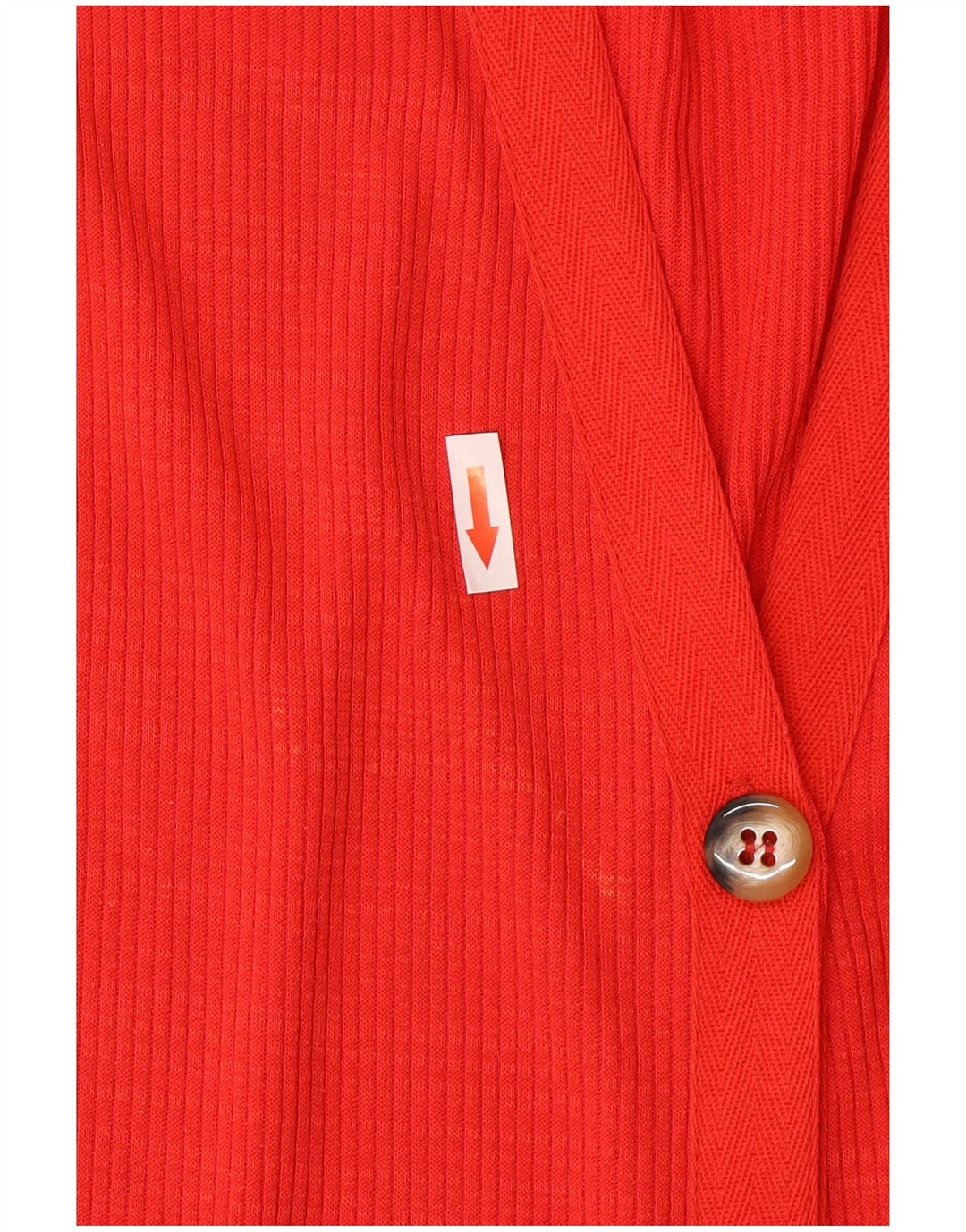 Vestito lungo senza maniche da donna Zara UK 14 rosso medio