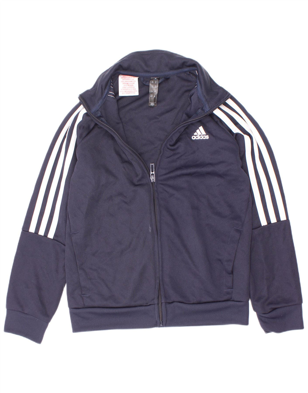 Giacca da tuta Adidas Aeroready da ragazzo 7-8 anni in poliestere blu navy
