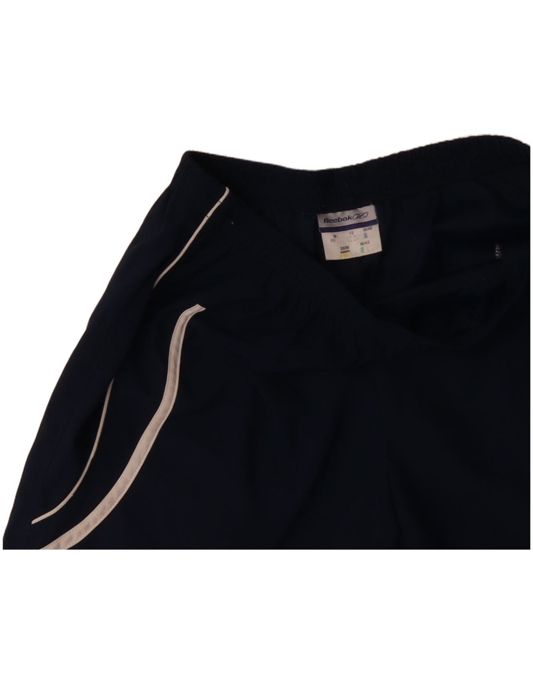 Pantaloncini sportivi REEBOK da donna UK 12 medio blu navy poliestere