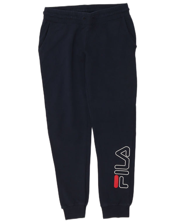 Pantaloni da tuta con grafica Fila da uomo Joggers medio blu navy