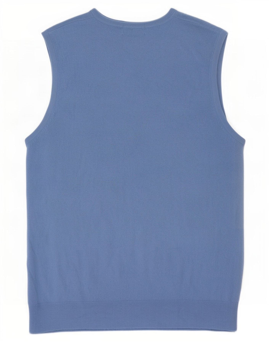 Marks & Spencer Canotta da uomo blu Harbour Vest grande in acrilico
