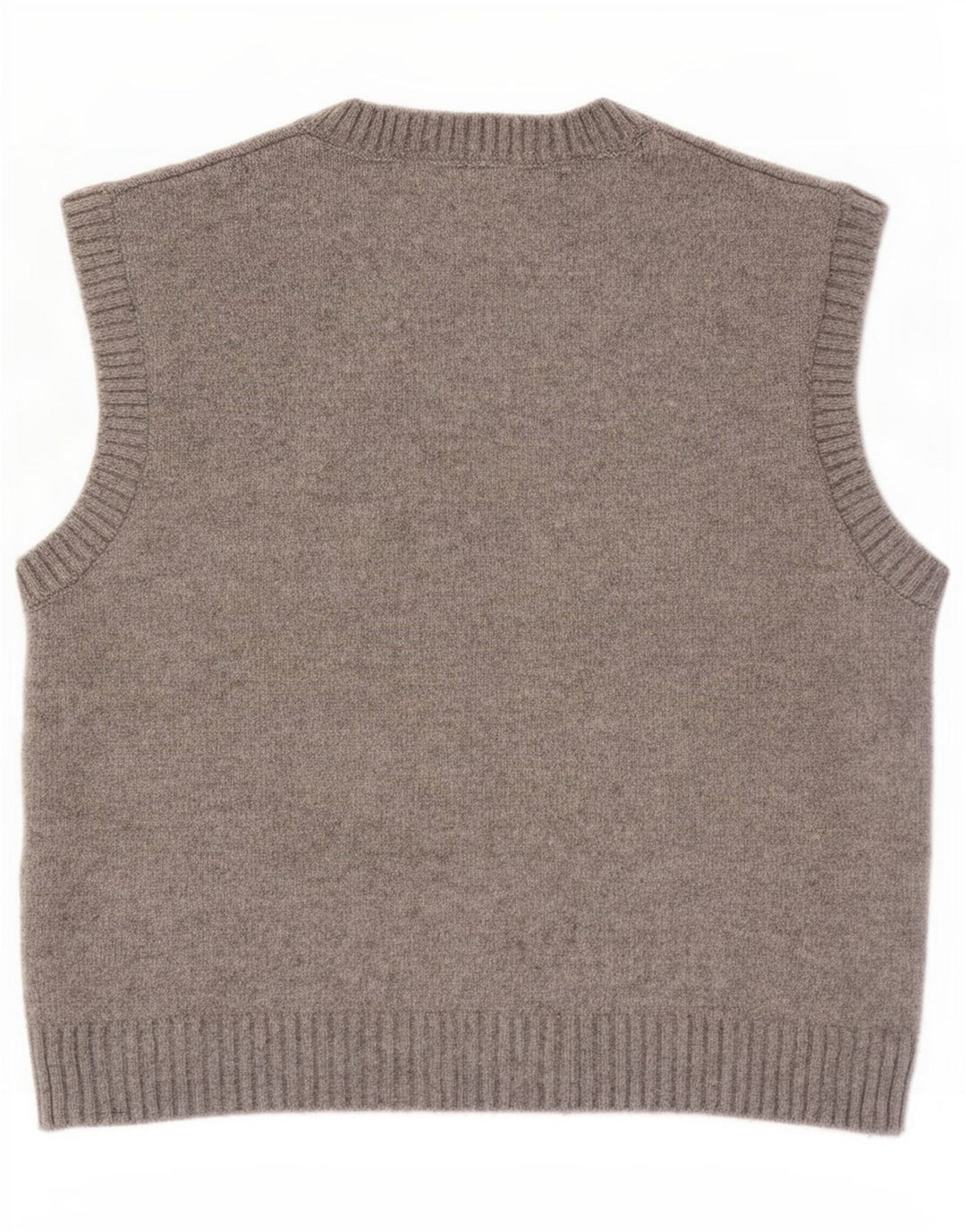 Canotta corta da donna Zara UK 14 Poliestere grigio medio
