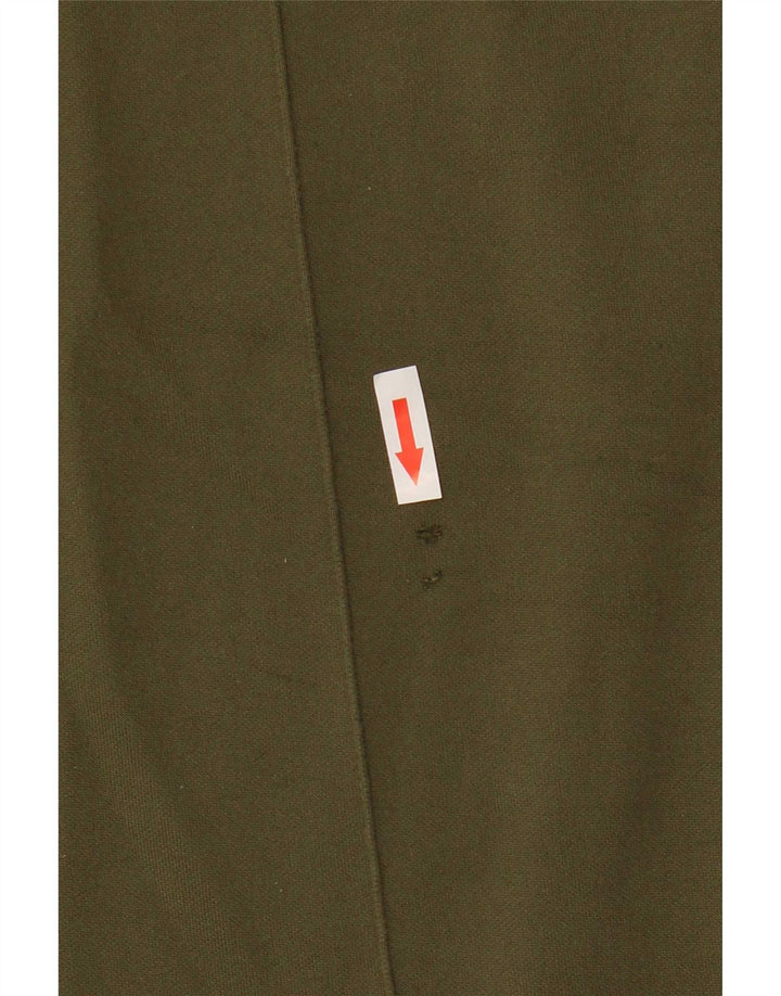 Pantaloni da tuta da uomo Puma Large in poliestere color block kaki