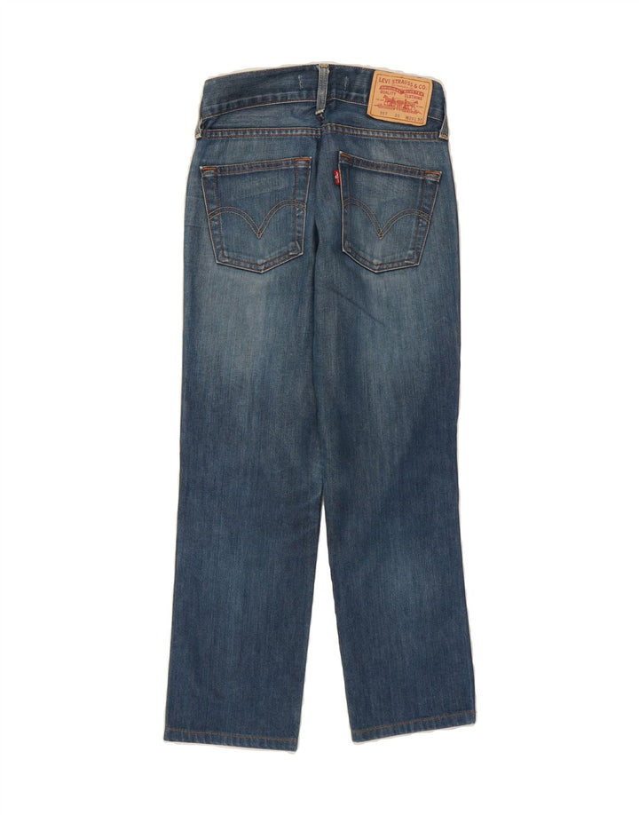 LEVI'S Womens 557 Straight Jeans W26 L26 Blue Cotton Vintage Levi's and Second-Hand Levi's from Messina Hembry 
