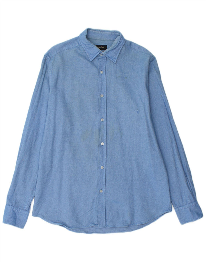 Camicia da uomo Massimo Dutti Blu medio
