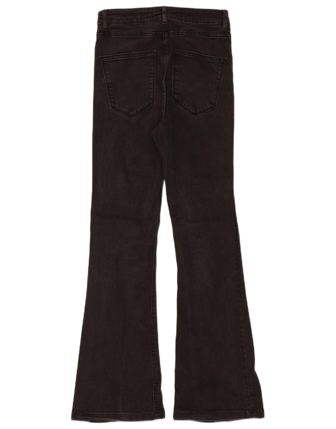 Jeans svasati da donna Zara EU 38 Small W28 L31 cotone nero