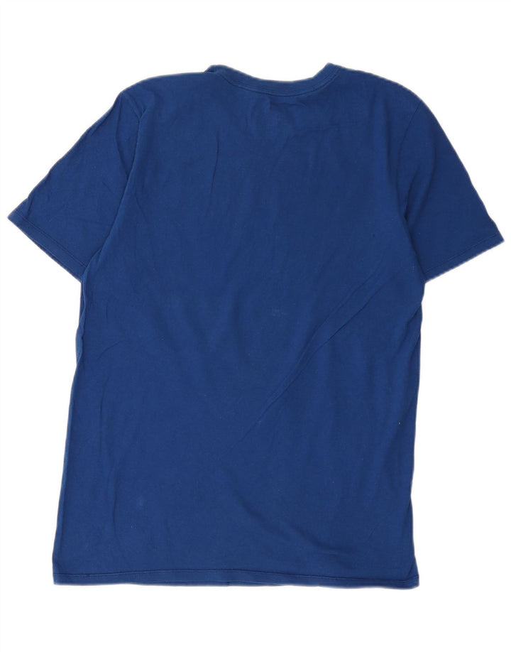 T-shirt grafica Nike da uomo con taglio atletico, colore blu navy medio