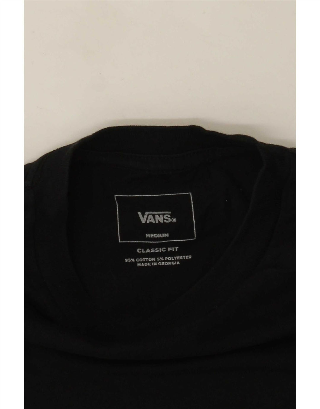 T-shirt da uomo Vans Classic Fit, top in cotone color block grigio medio