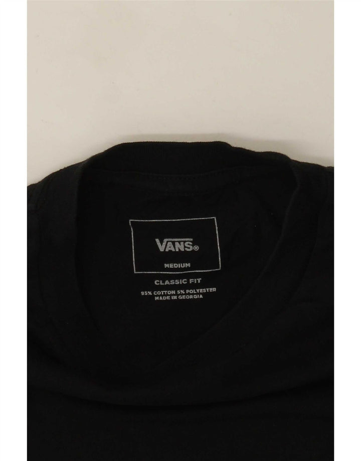 T-shirt da uomo Vans Classic Fit, top in cotone color block grigio medio