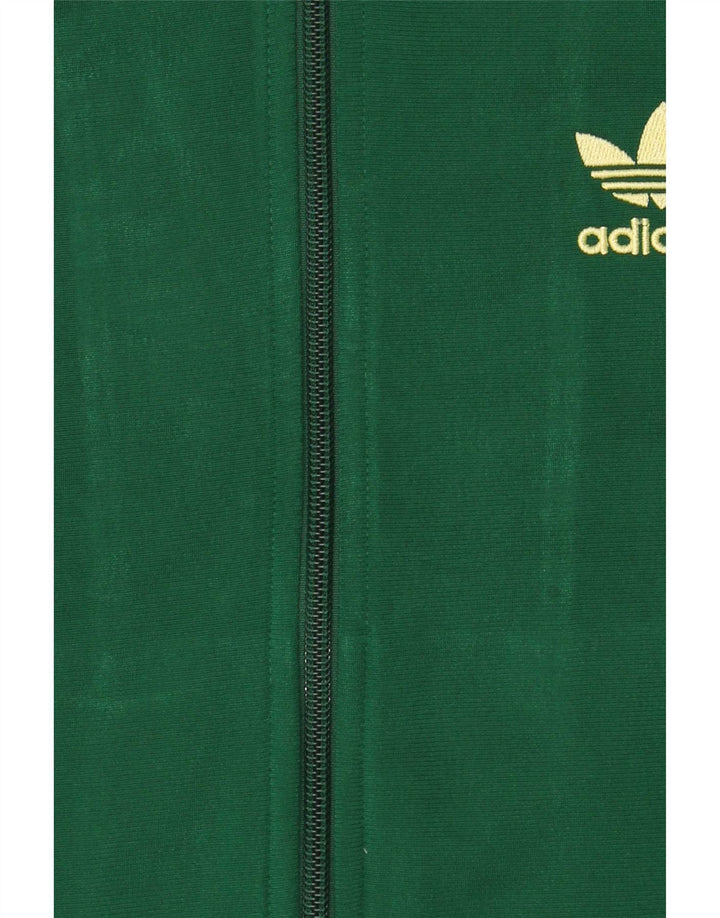 Giacca da ginnastica da uomo Adidas XS verde poliestere