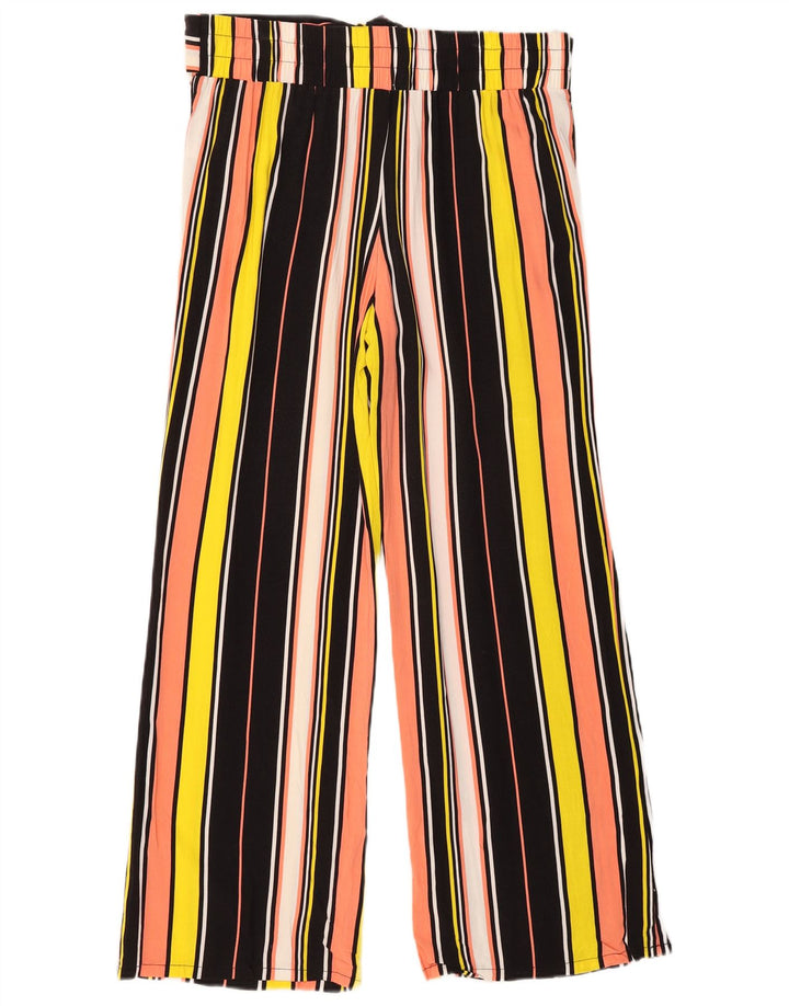 Pantaloni casual da donna Guess UK 12 medi W32 L30 a righe multicolori
