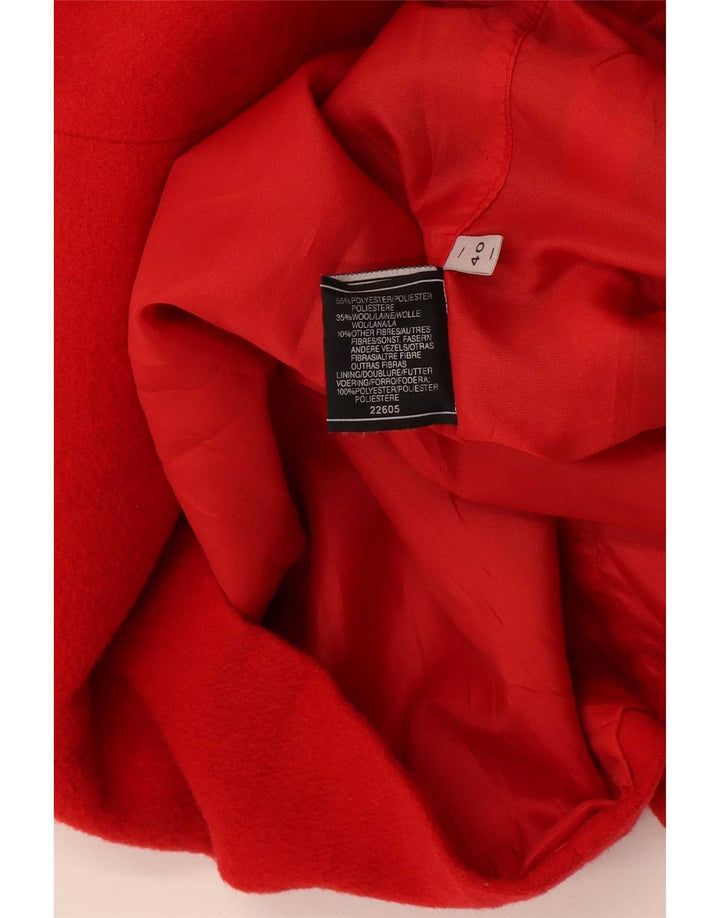 Giacca blazer doppiopetto da donna C&A EU 40 poliestere rosso medio