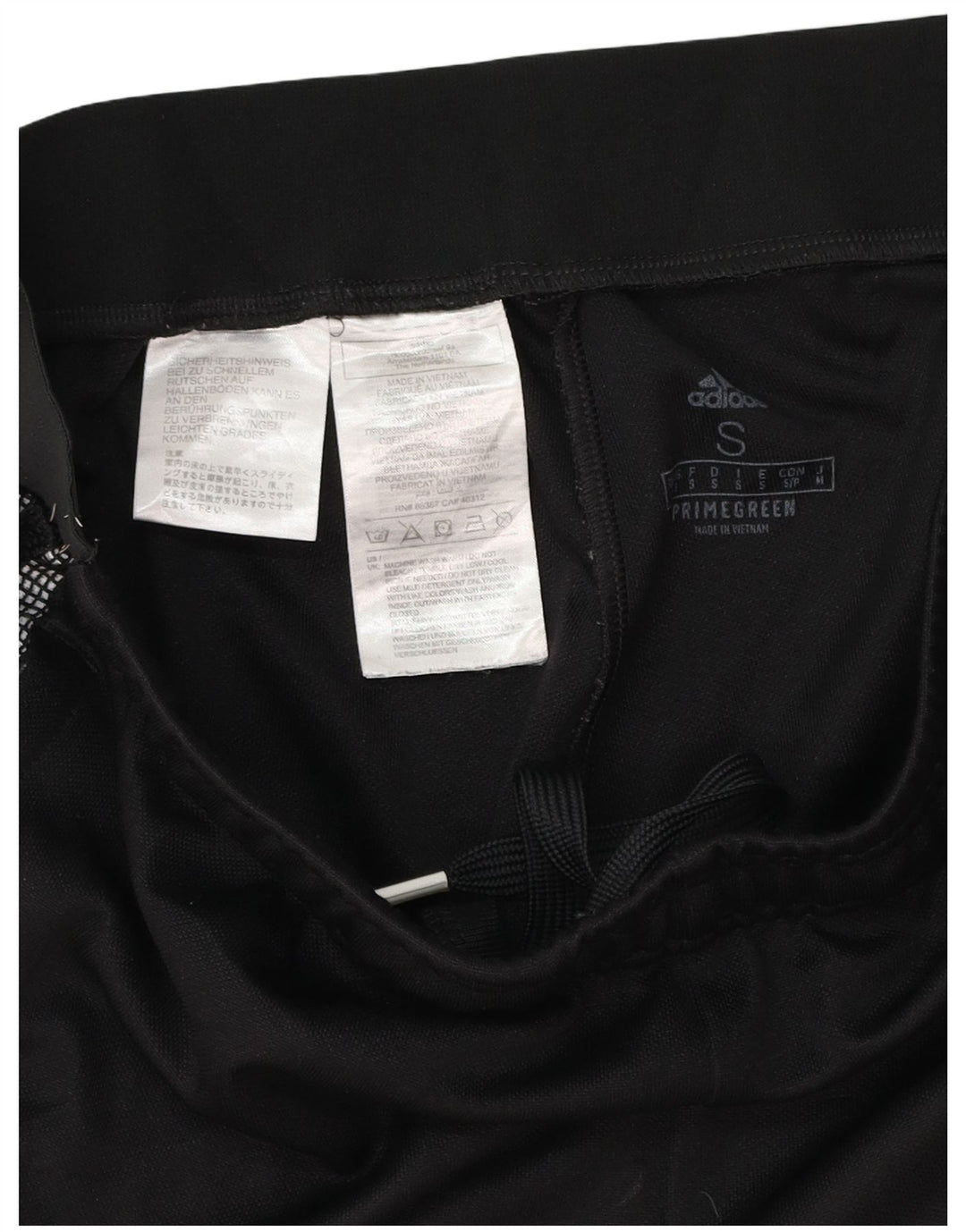 Pantaloni da tuta Adidas Aeroready da donna UK 8 Small Poliestere nero