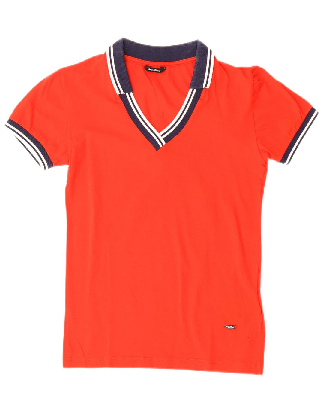 Polo da donna Refrigiwear UK 8 piccola rossa in cotone