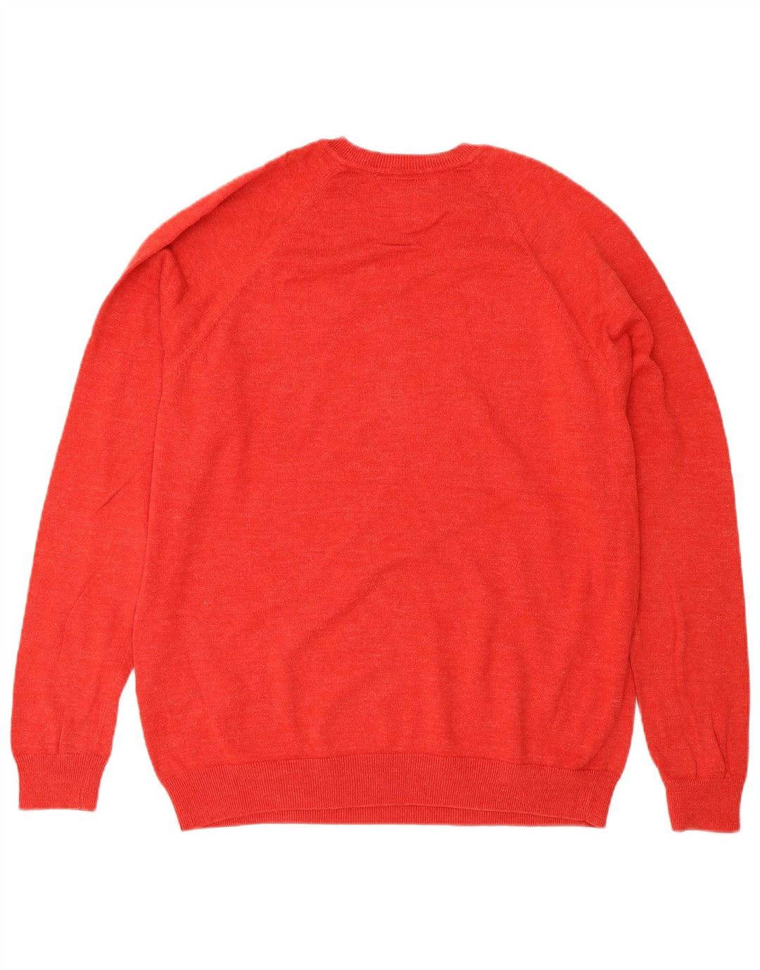Maglione da uomo con scollo a V Superdry XL in cotone rosso