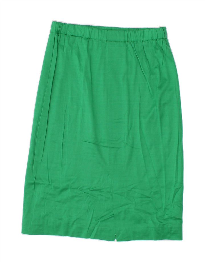 VINTAGE Womens A-Line Skirt W32 Large  Green Vintage Vintage and Second-Hand Vintage from Messina Hembry 