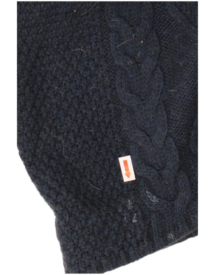 Maglione maglione girocollo da uomo Invicta blu navy medio Fair Isle