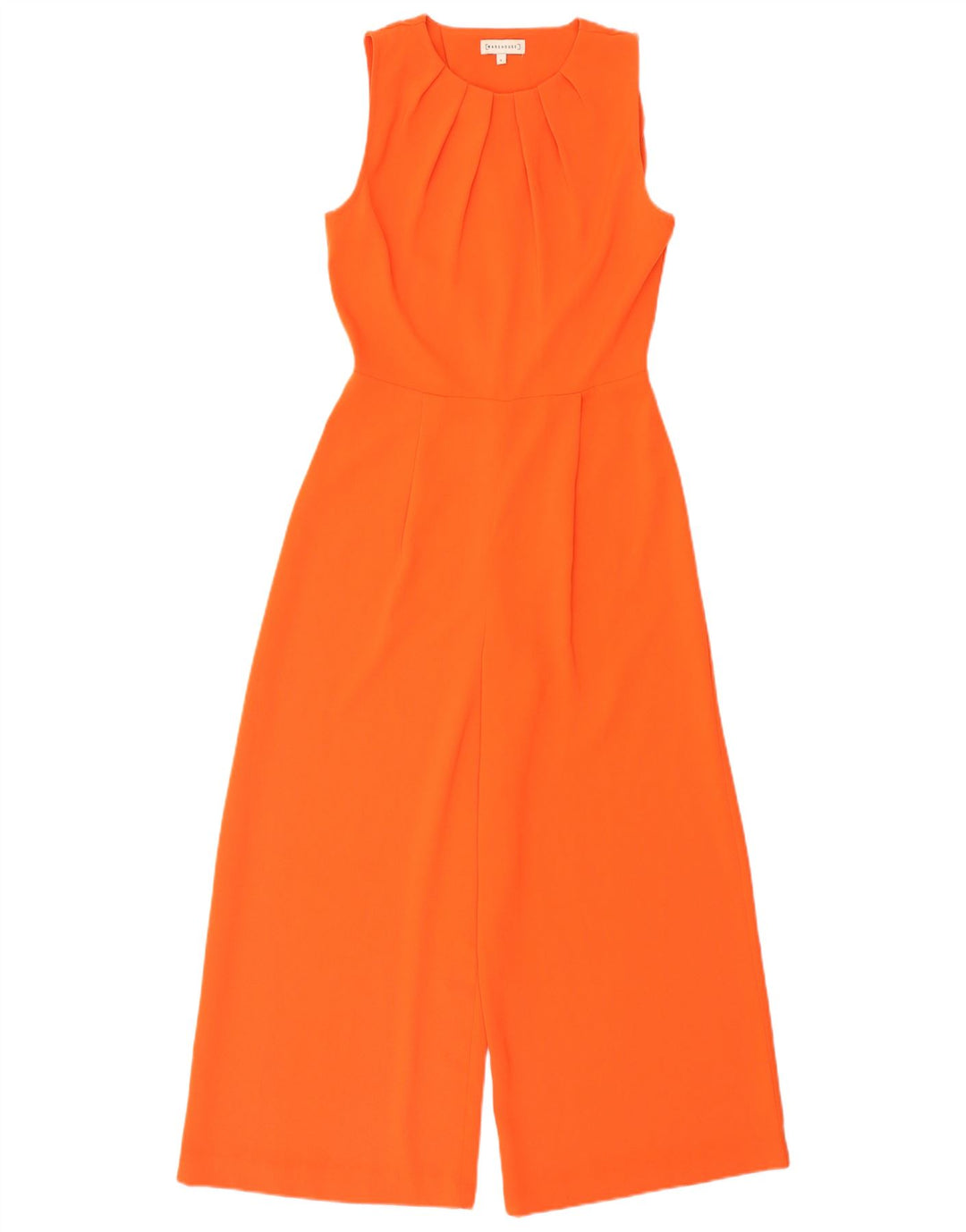 Tuta senza maniche da donna Warehouse UK 8 Small Arancione Poliestere