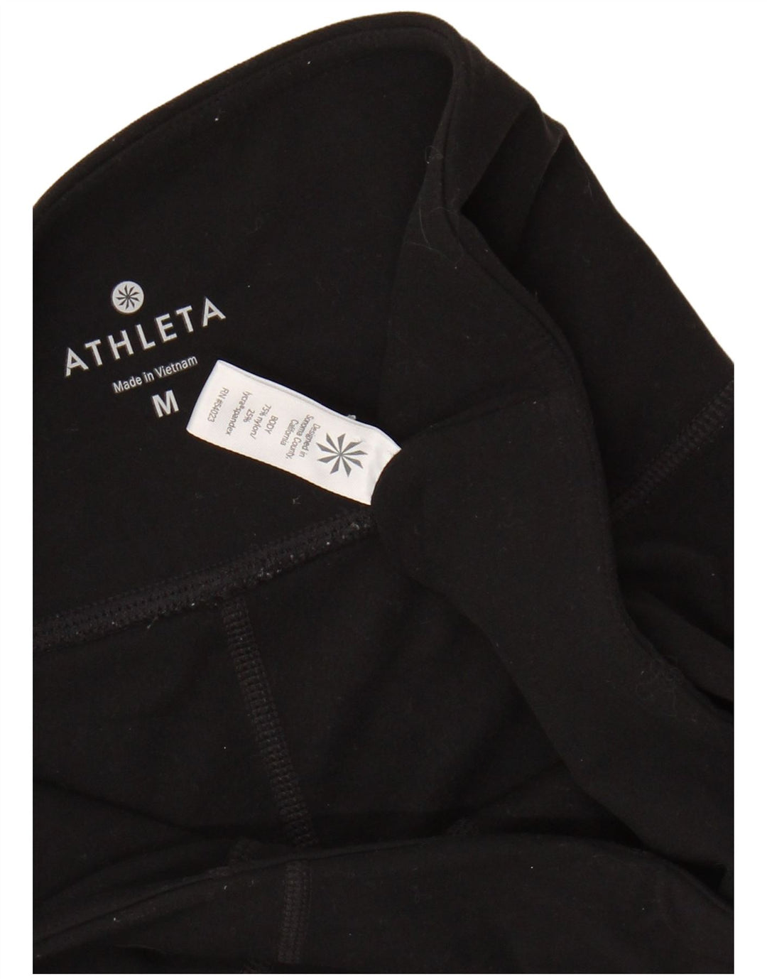 Leggings da donna ATHLETA UK 12 nylon nero medio