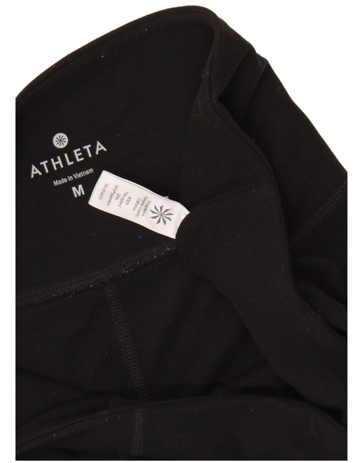 Leggings da donna ATHLETA UK 12 nylon nero medio