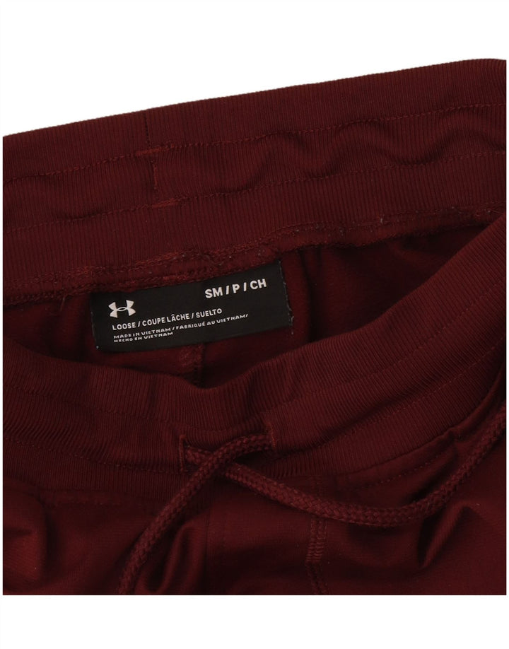 Pantaloni da tuta da uomo Under Armour da jogging piccoli bordeaux
