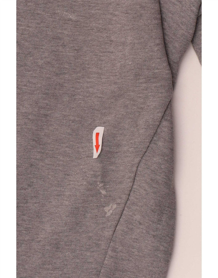 Pantaloni da tuta da uomo Nike Large in cotone color block grigio